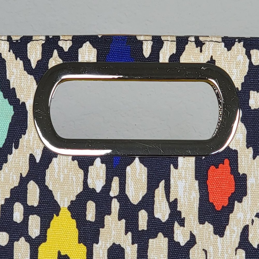 Cato Multi-Colored Patterned Clutch - image 2